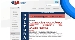 Desktop Screenshot of oabperuibe.org.br