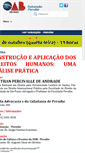 Mobile Screenshot of oabperuibe.org.br
